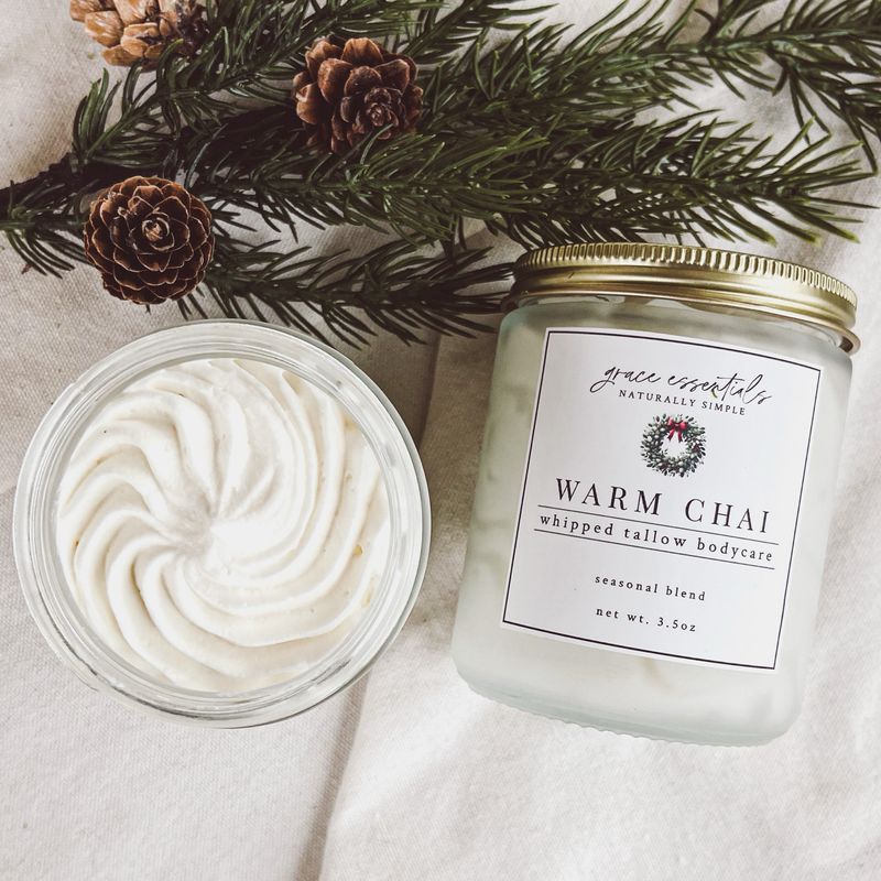 WARM CHAI Whip || Vanilla + Clove + Cinnamon + Helichrysum + Orange