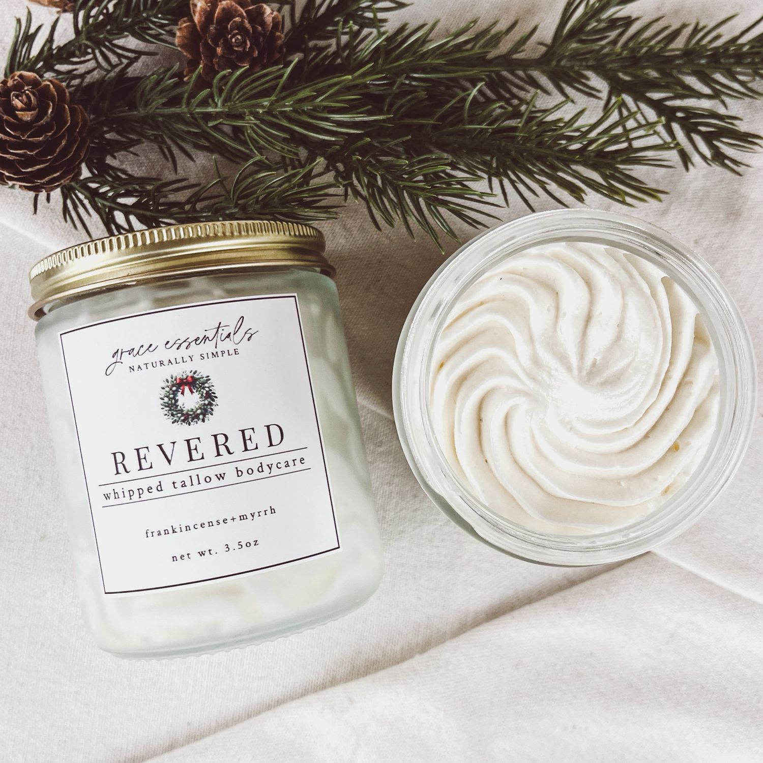 REVERED Whip || Frankincense + Myrrh + Infused Calendula