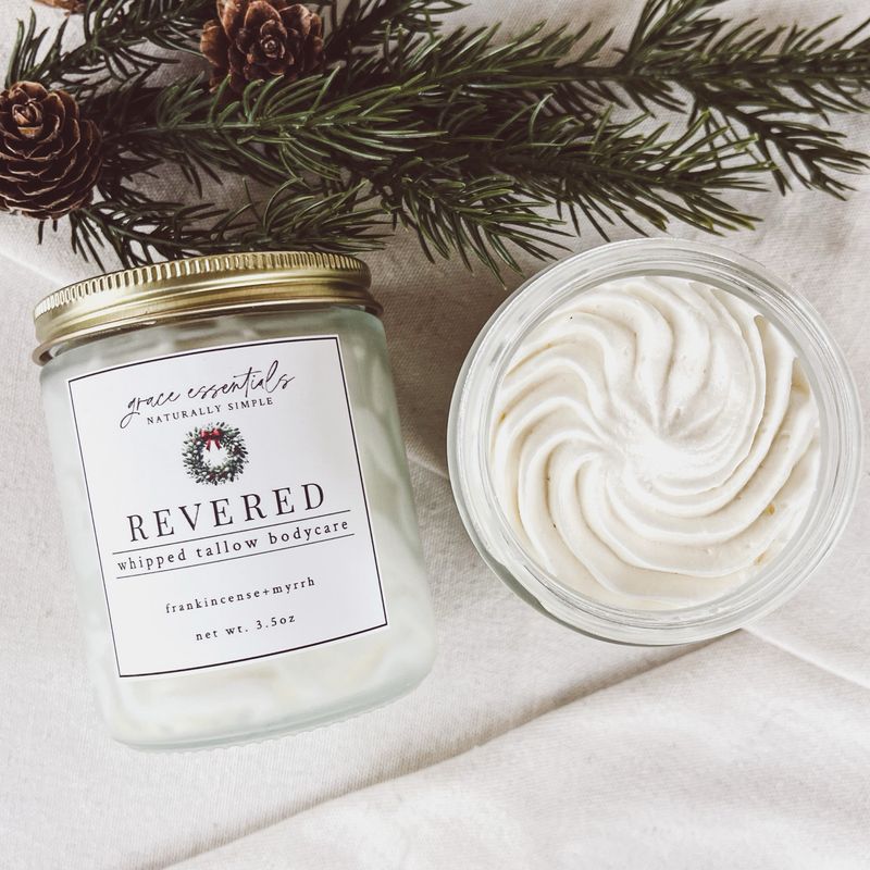 REVERED Whip || Frankincense + Myrrh + Infused Calendula