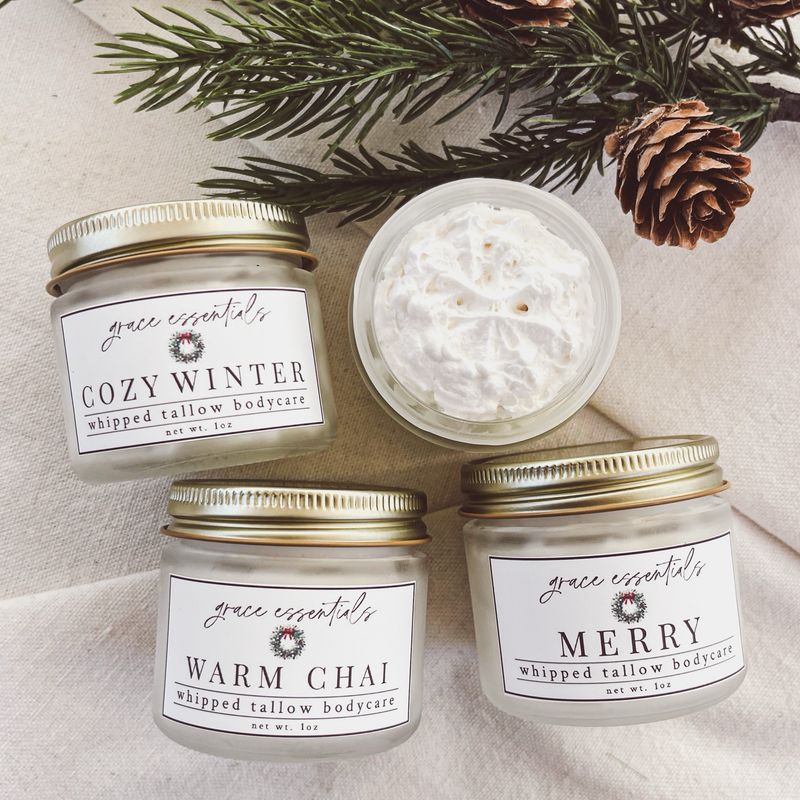 Tallow Whip Trio || Christmas Sampler