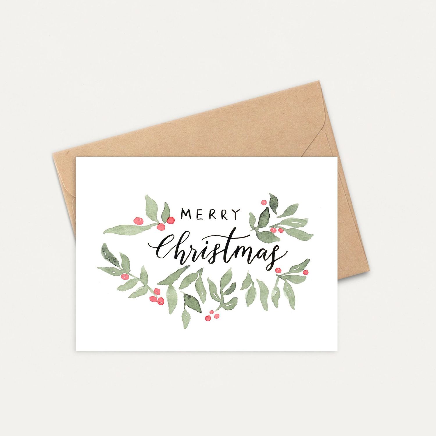 Merry Christmas || Cards by ELLA || Set of 6