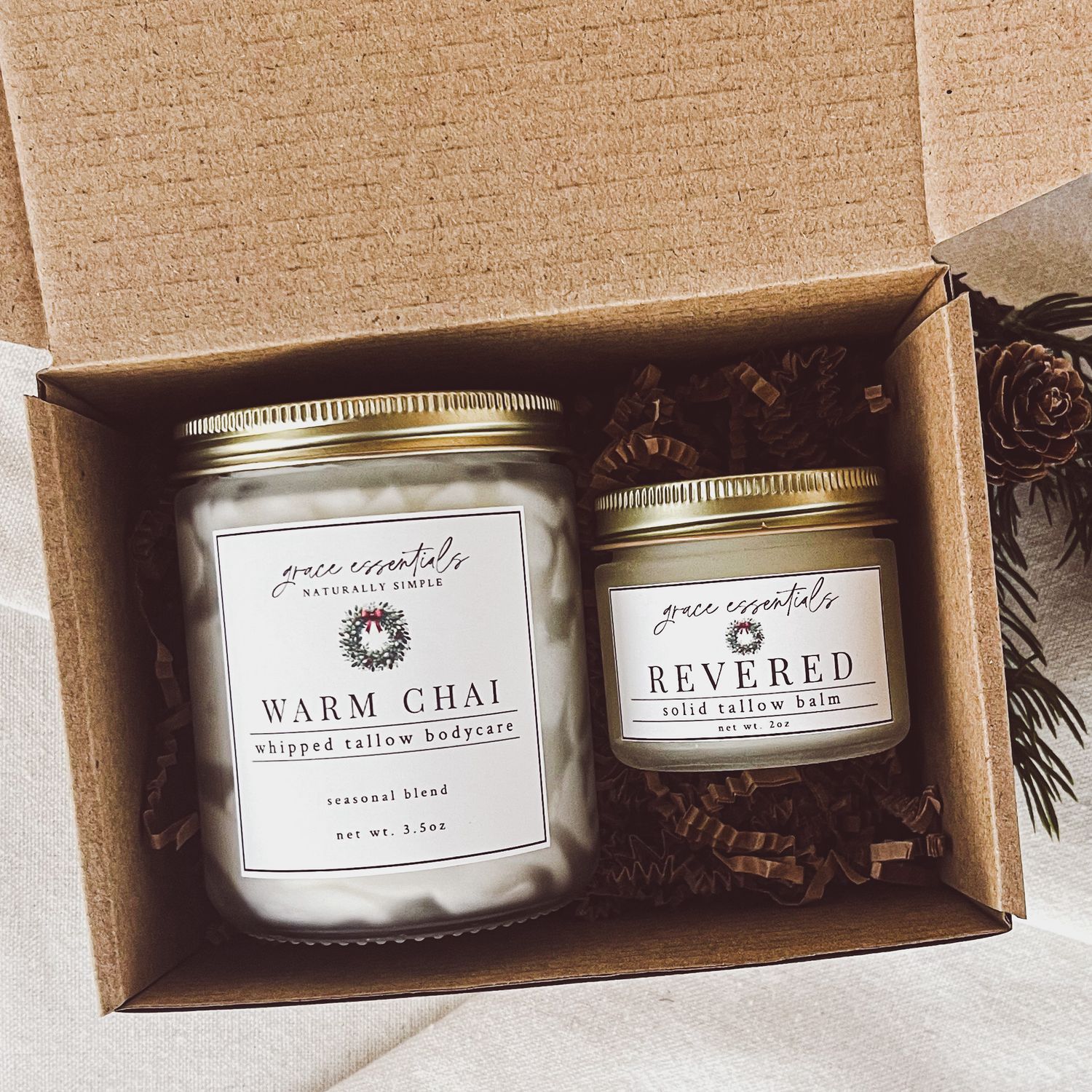 Christmas Gift Box || Whip + Balm Options Christmas Gift Box || Whip + Balm Options
