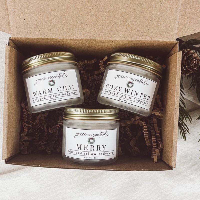 Christmas Gift Box ||  Whip Trio Sampler