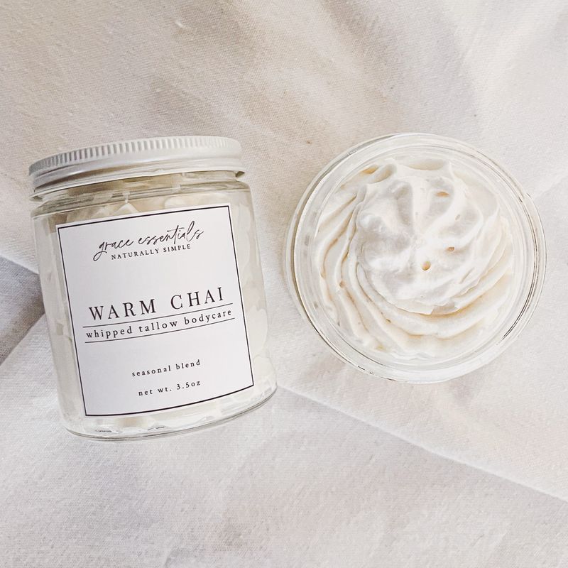 WARM CHAI Whip || Vanilla + Clove + Cinnamon + Helichrysum + Orange