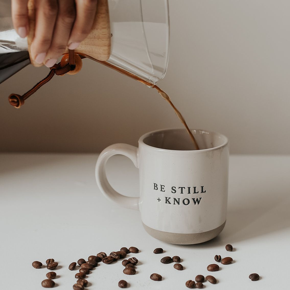 Be Still || Stoneware Coffee Mug