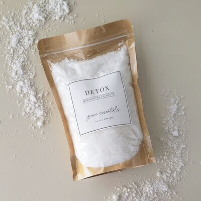 Detox Mineral Bath Soak || Lavender + Frankincense + Magnesium Flakes + Epsom Salts + Dead Sea Salts Detox Mineral Bath Soak || Lavender + Frankincense + Magnesium Flakes + Epsom Salts + Dead Sea Salts