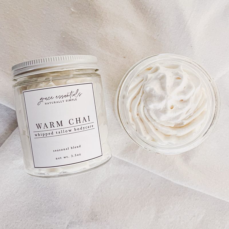 WARM CHAI Whip | Vanilla + Clove + Cinnamon + Helichrysum + Orange | Seasonal Blend