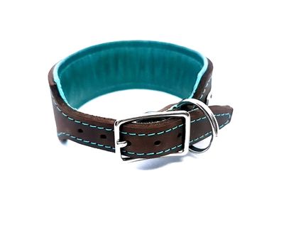 Gorpets Baumwoll-Hundehalsband – Weich & Robust, Größe S (28-40 Cm), Braun, Mit Metallschlaufen