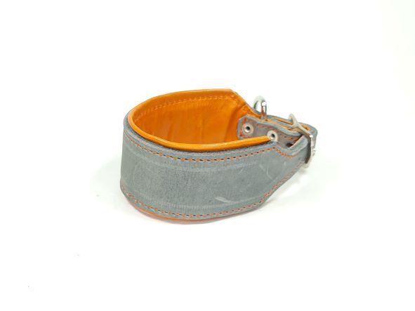 Greyhound leather collar, color color Nr cm wide