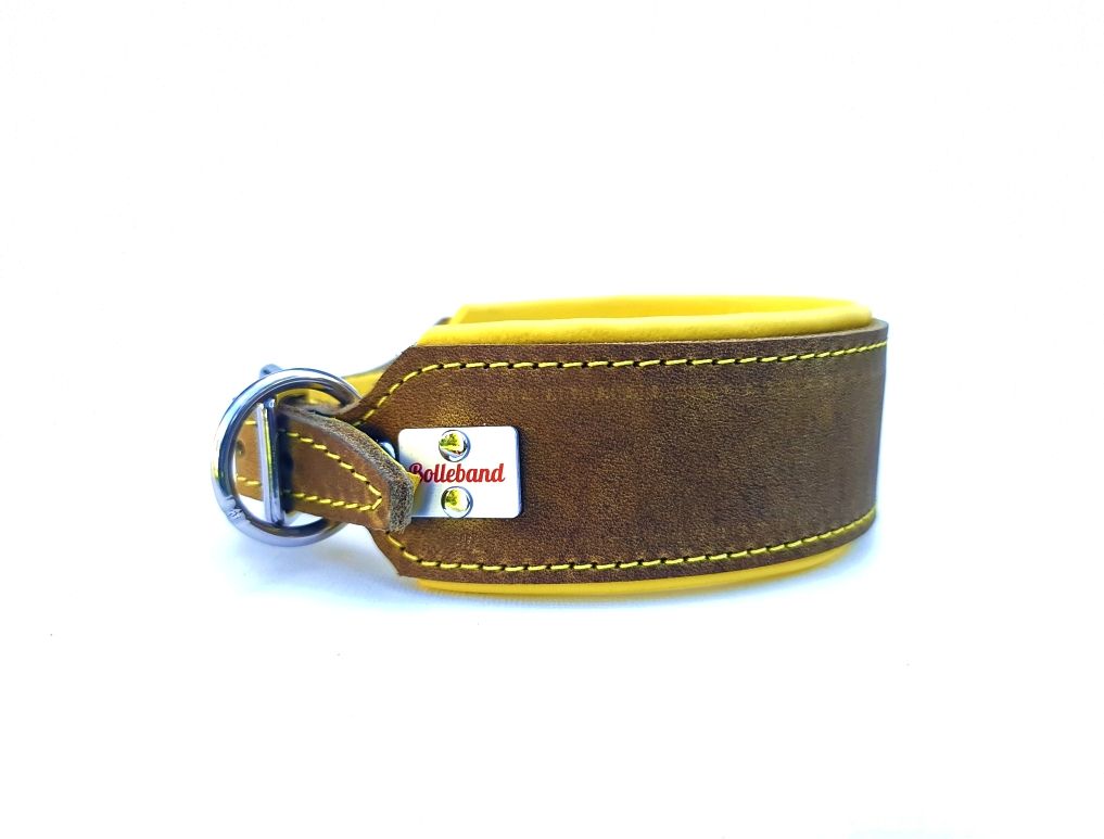 WOZA Premium Windhundhalsband Aus Vollleder – Olive Grün, Gepolstert Mit Swarovski, Inkl. Quaste (31-37 Cm) WOZA Premium Windhundhalsband Aus Vollleder – Olive Grün, Gepolstert Mit Swarovski, Inkl. Quaste (31-37 Cm)