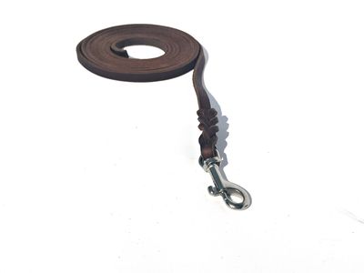 Schleppleine Leder