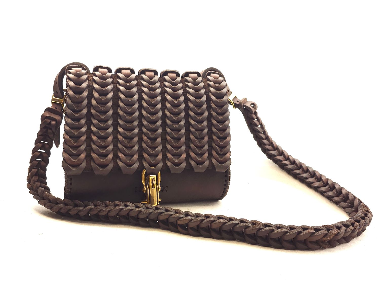 Ledertasche braun