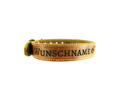 Dog Collar with name and phone number