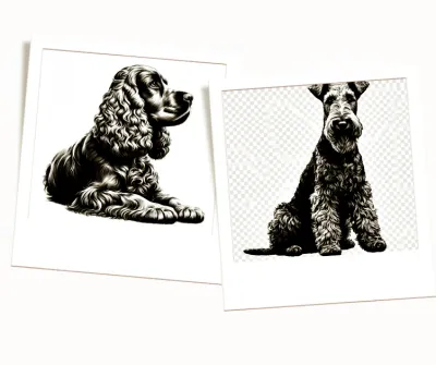 Dog collar medium-sized dog