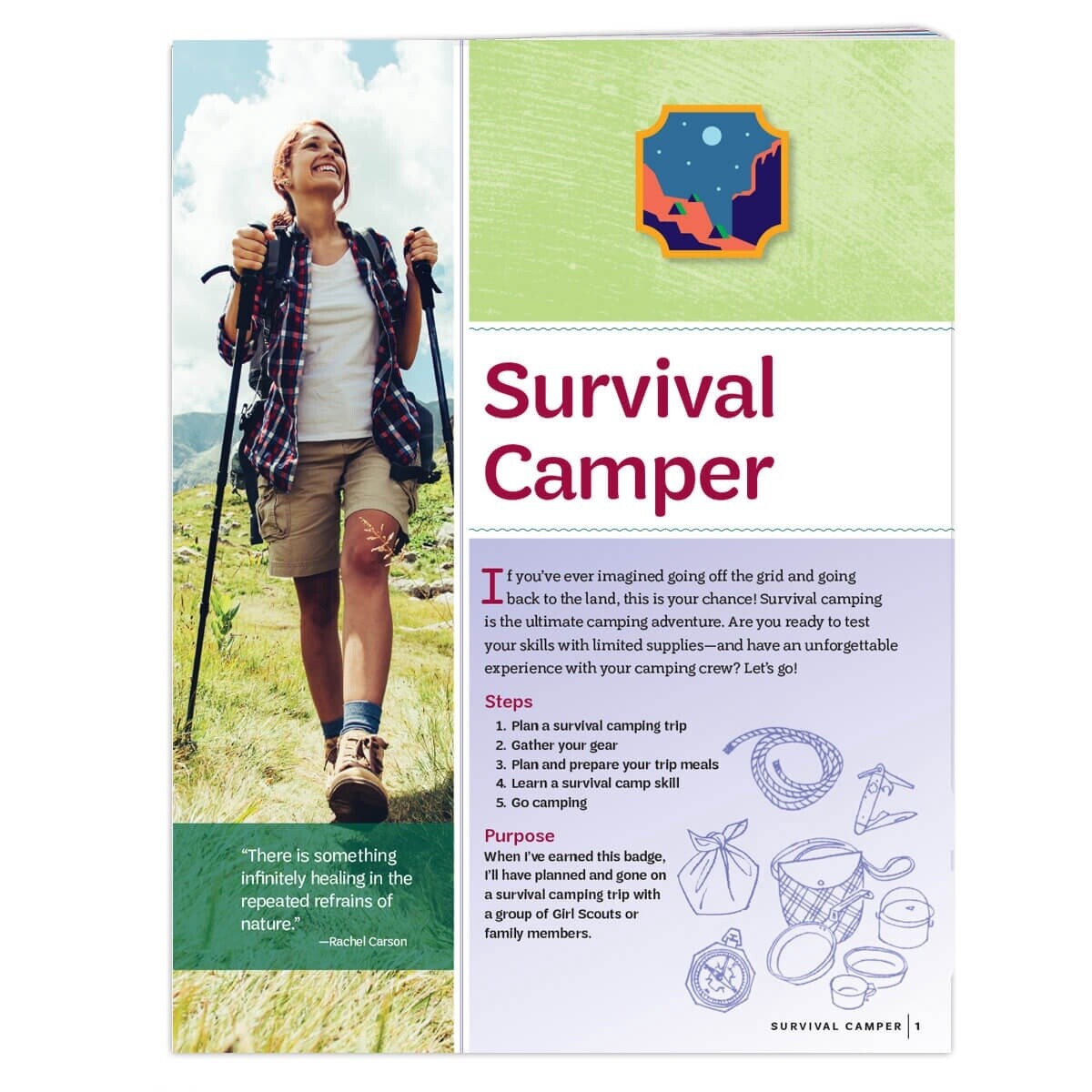 Ambassador Outdoor Survival Camper Badge Requirements