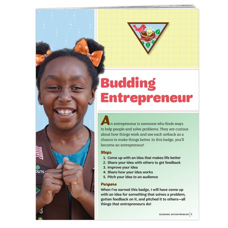 Brownie Budding Entrepreneur Badge Requirements