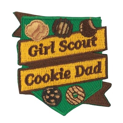 Girl Scout Cookie Dad Patch