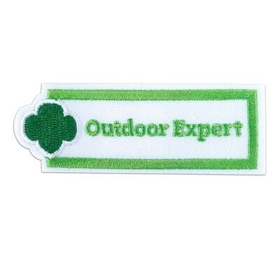Outdoor Expert Iron-On Patch