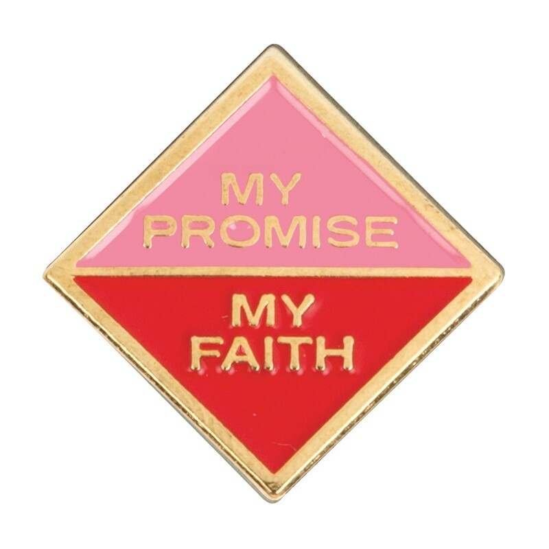 Cadette My Promise, My Faith Pin - Year 1