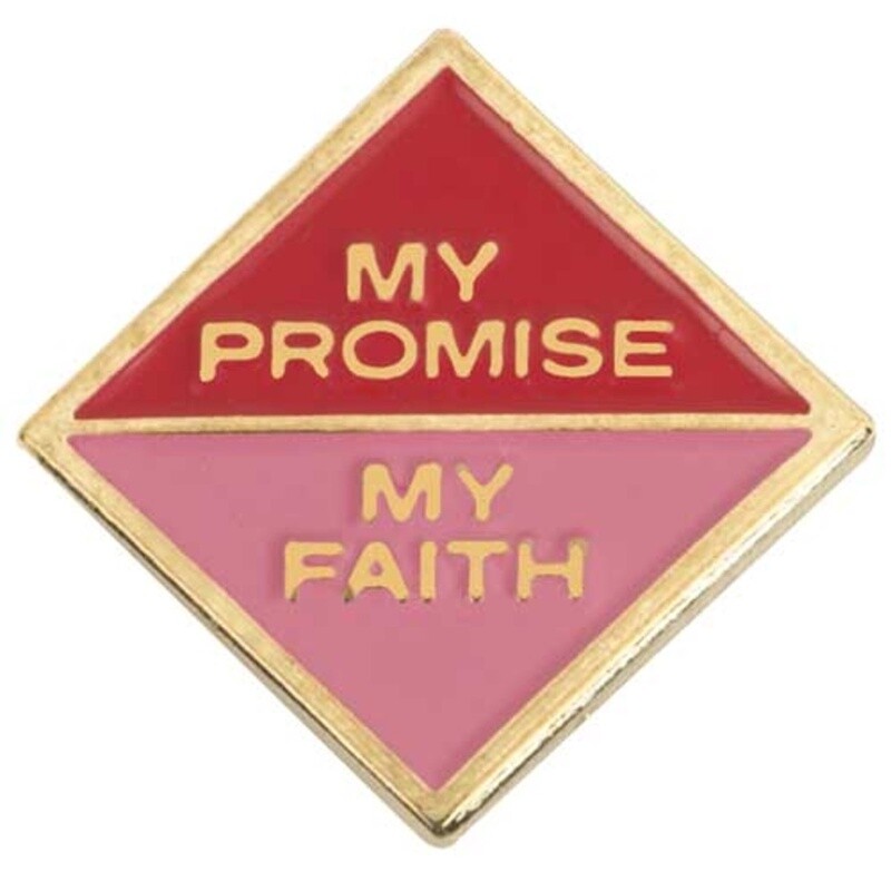 Cadette My Promise, My Faith Pin - Year 2