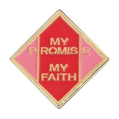 Cadette My Promise, My Faith Pin - Year 3