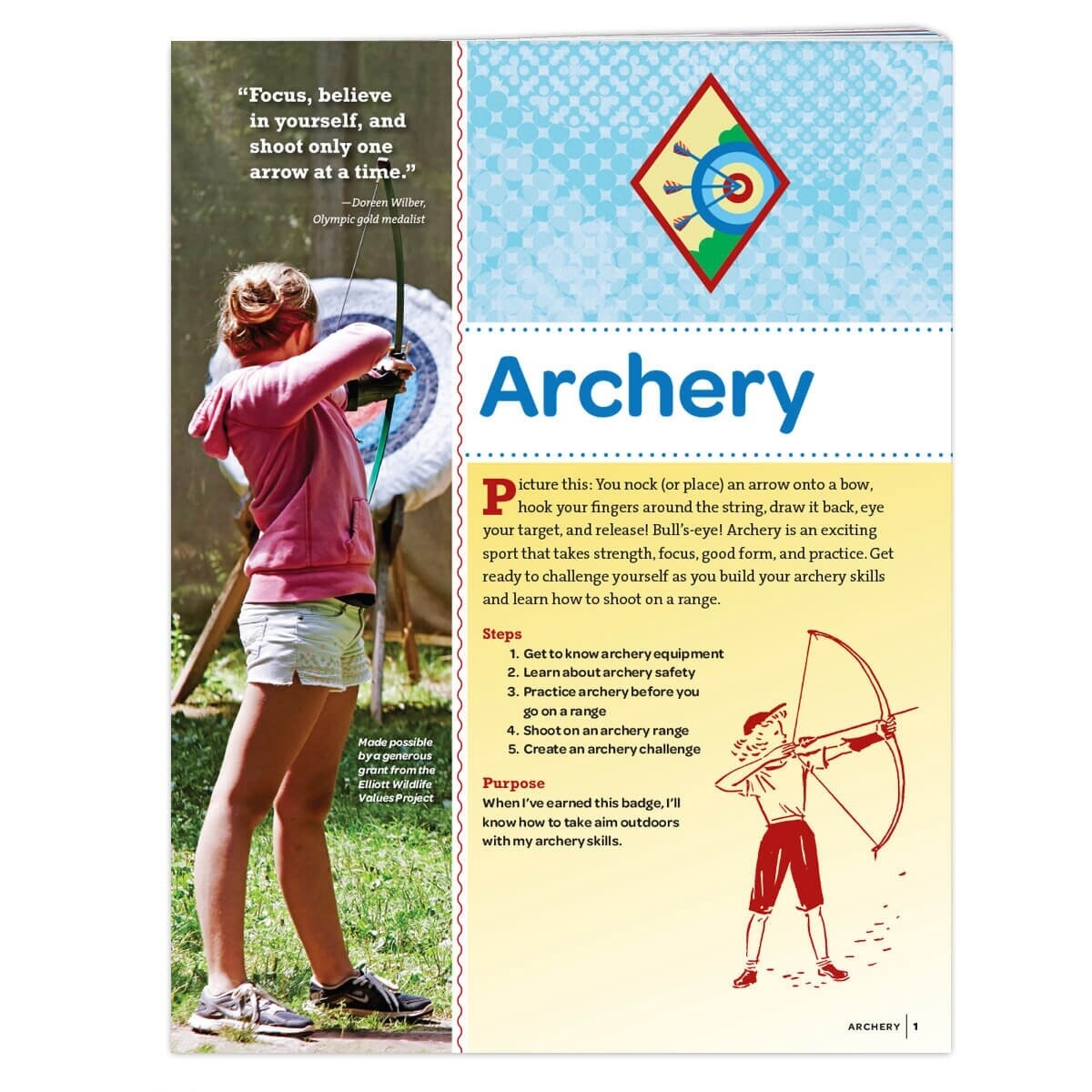 Cadette Archery Badge Requirements