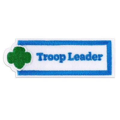 Troop Leader Iron-On Patch