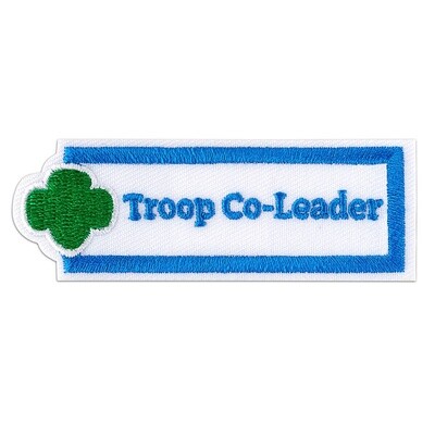 Troop Co-Leader Iron-On Patch