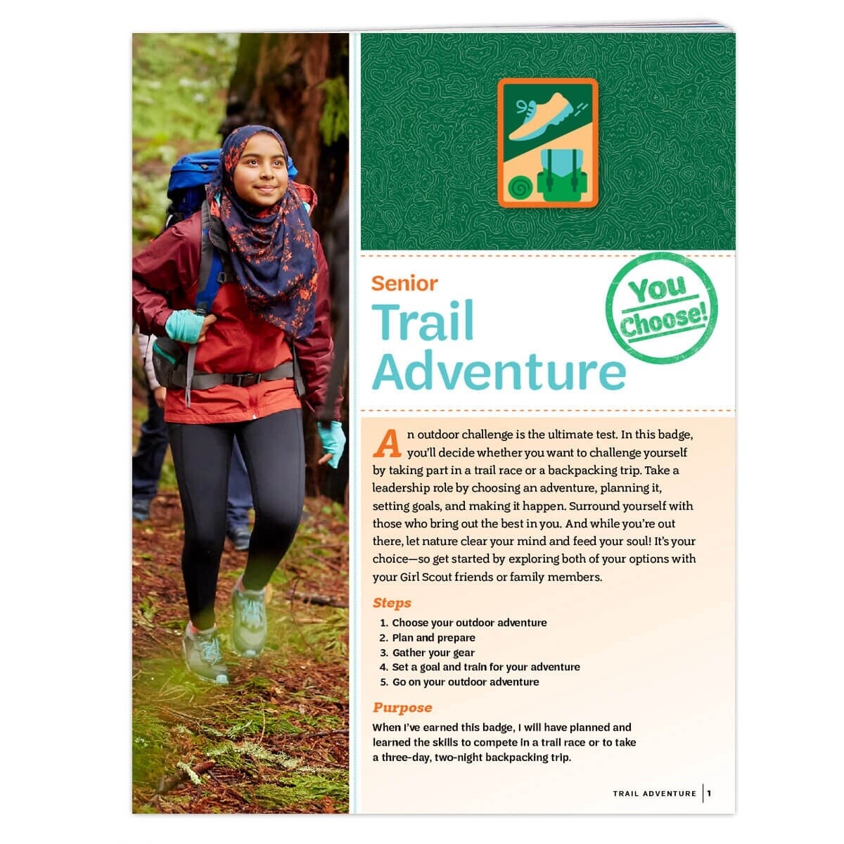 Senior Trail Adventure Badge Requirements