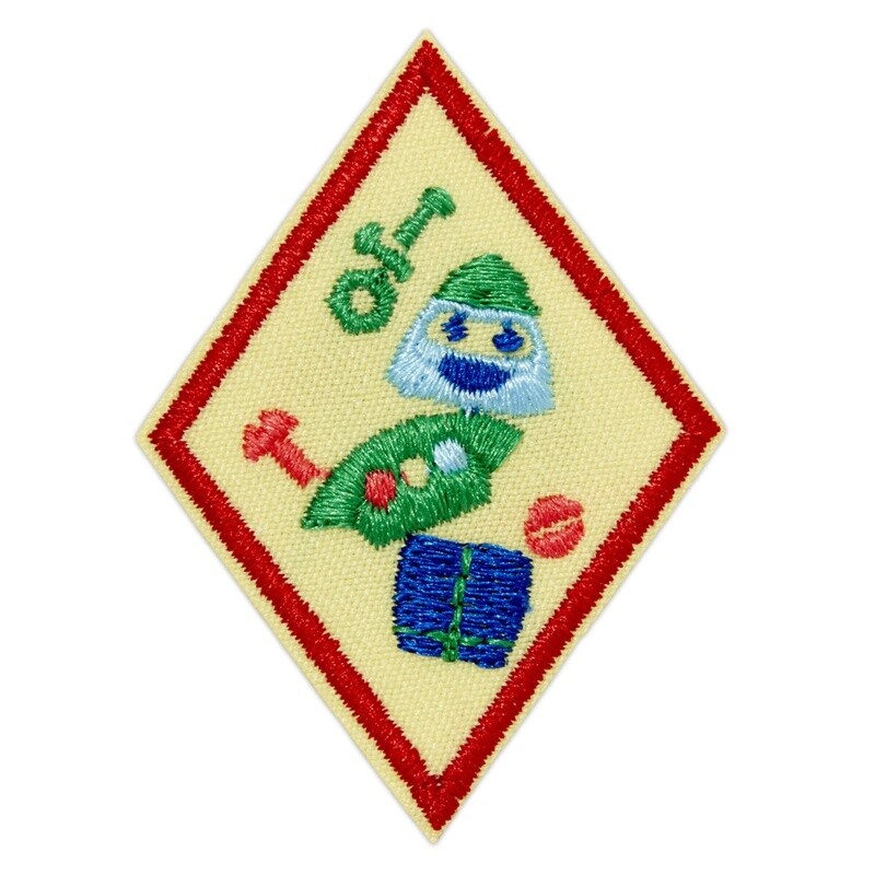 Cadette Designing Robots Badge