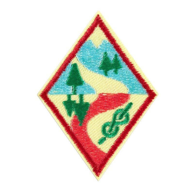 Cadette Snow Or Climbing Adventure Badge