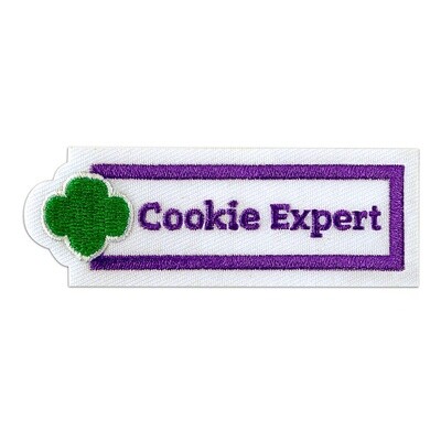 Cookie Expert Iron-On Patch