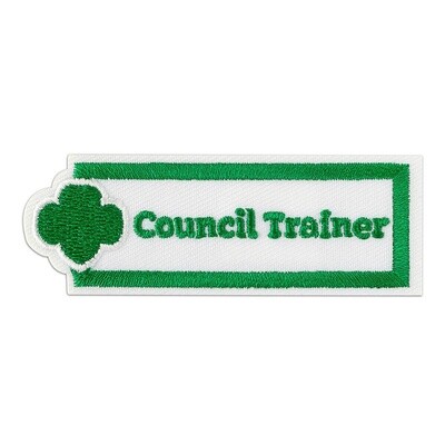 Council Trainer Iron-On Patch