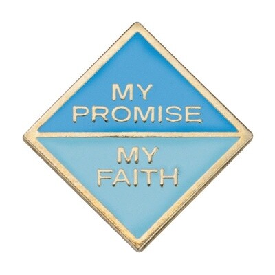 Daisy My Promise, My Faith Pin - Year 2