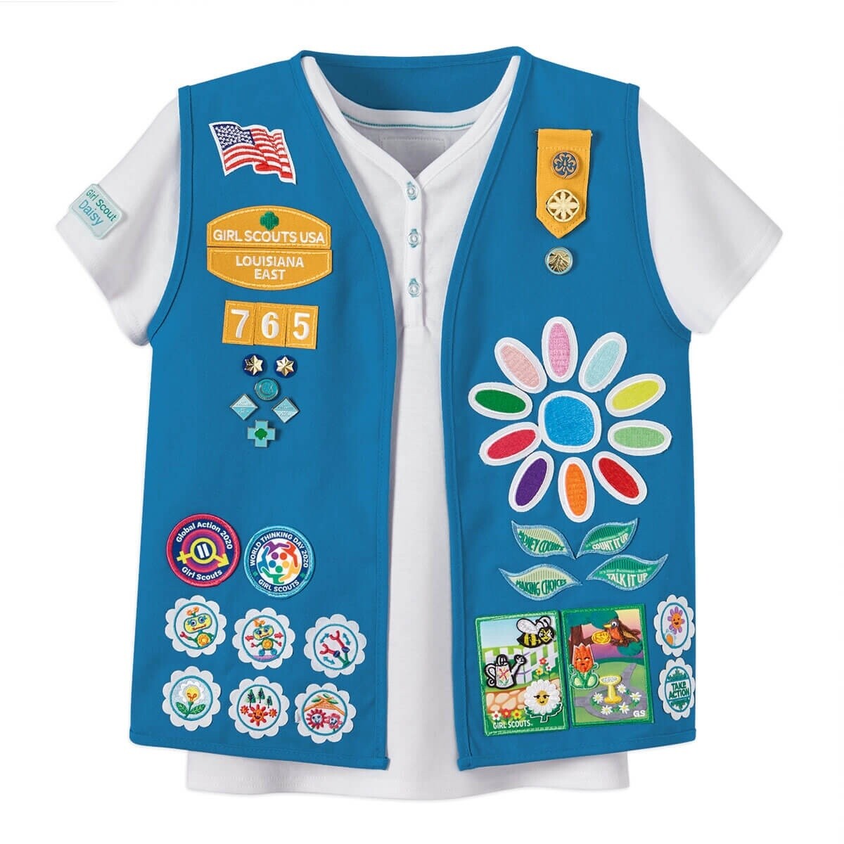Daisy Vest Twill