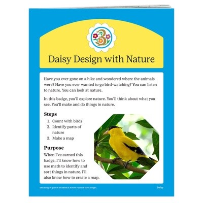 Daisy Design With Nature Badge Requirements