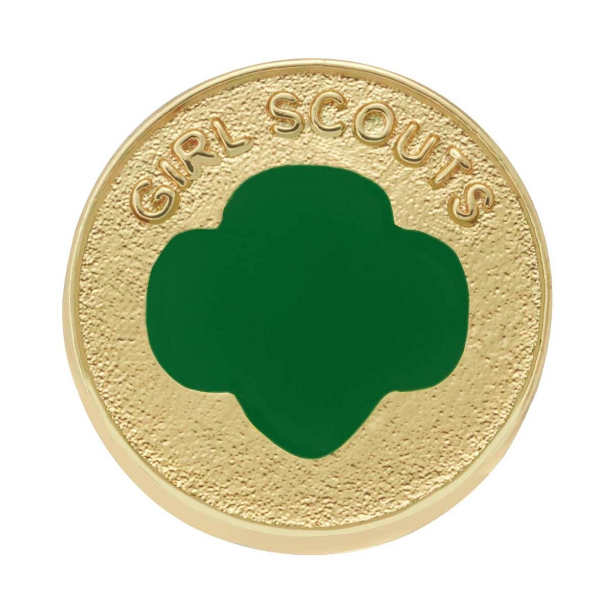 Official Girl Scout Trefoil Membership Pin
