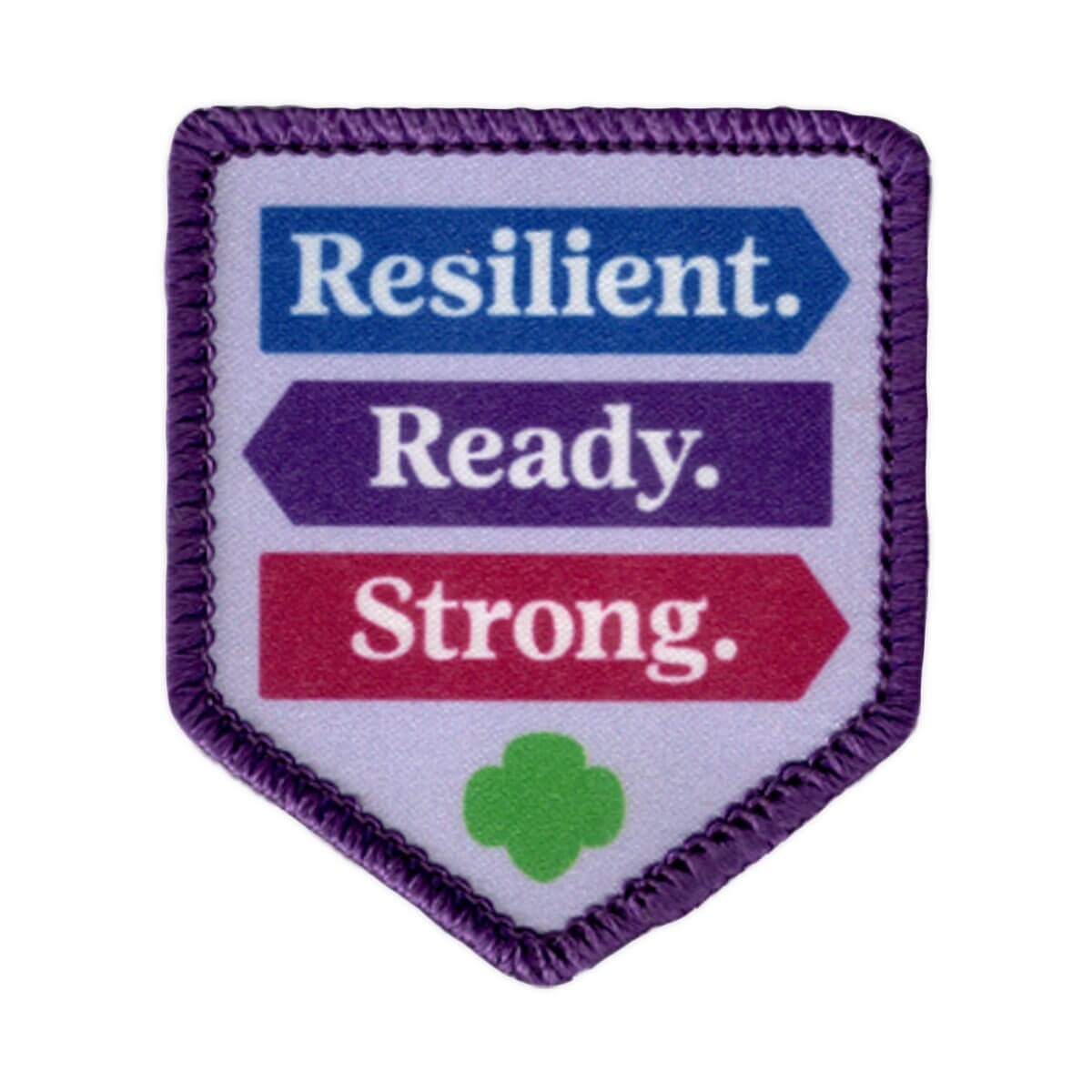 Resilient. Ready. Strong. Sew-On Patch
