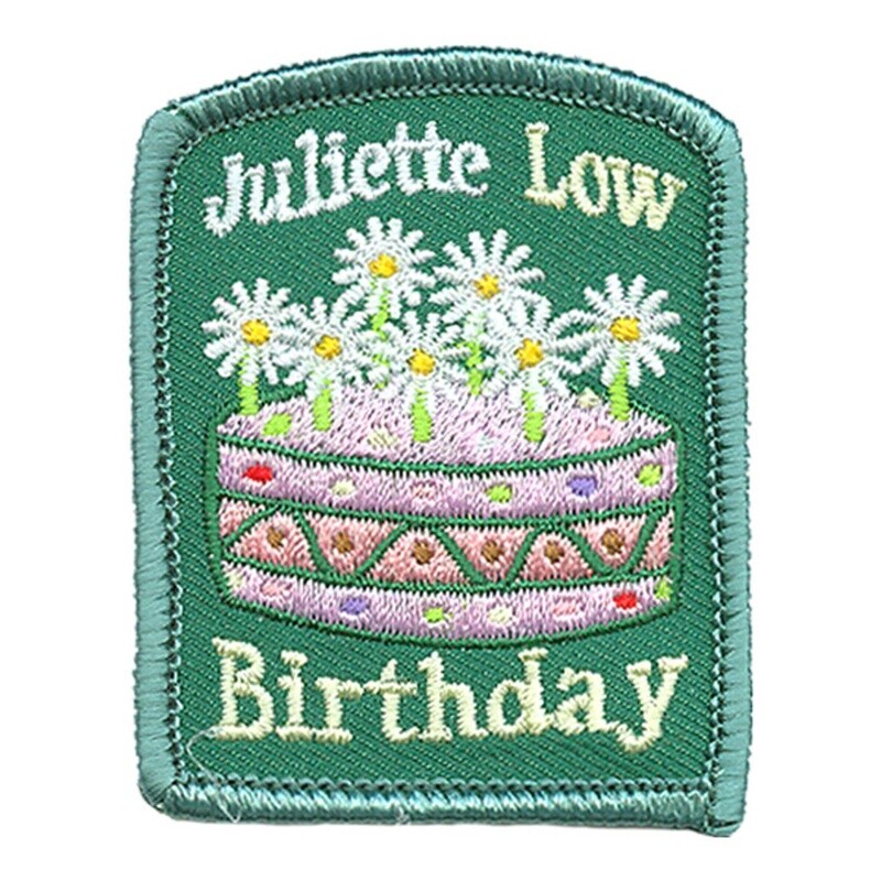 Juliette Low Birthday Patch