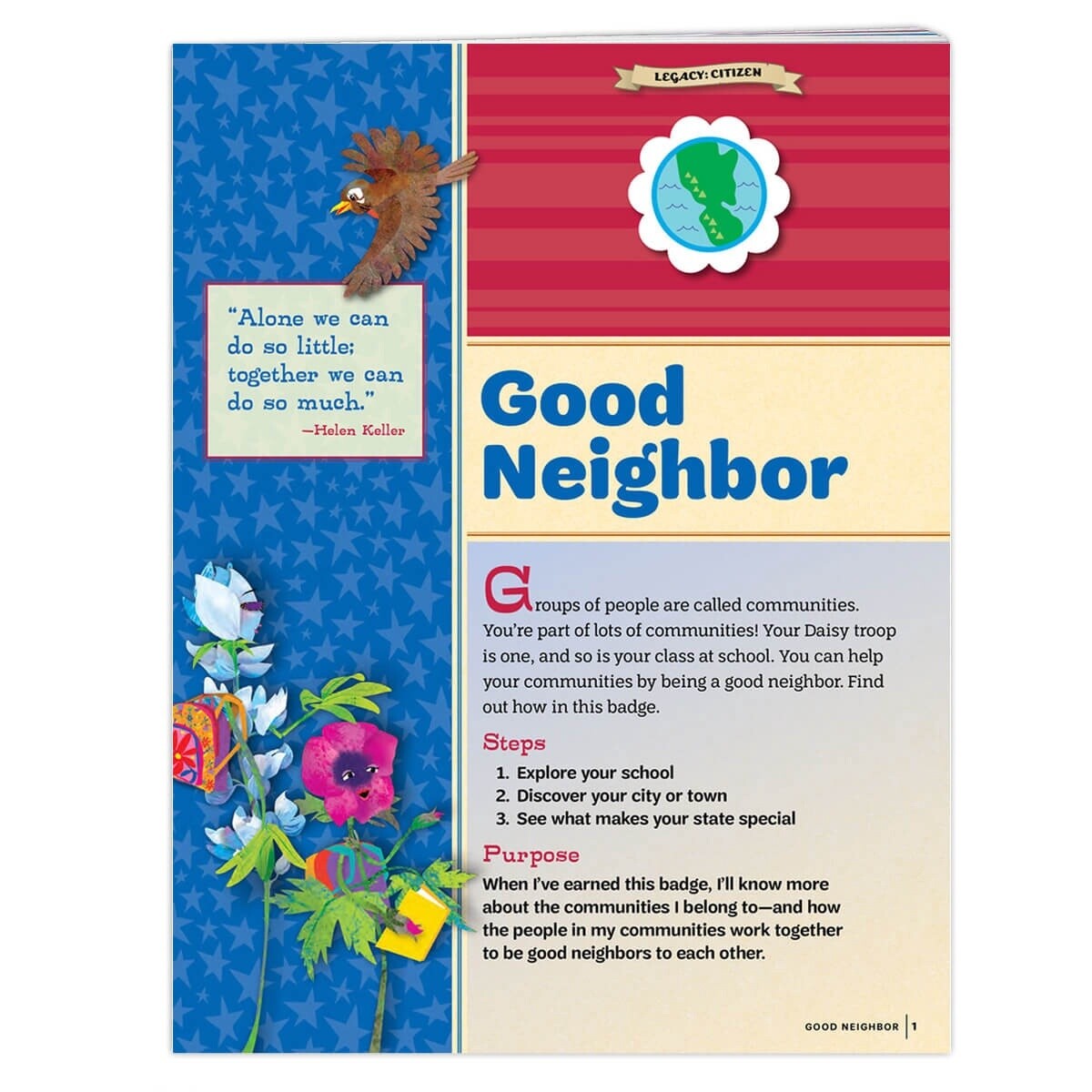Daisy Good Neighbor Badge Requirements