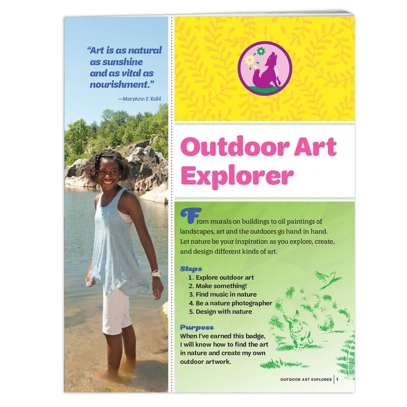 Junior Outdoor Art Explorer Badge Requirements