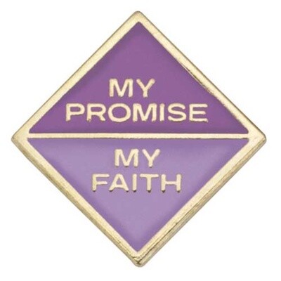 Junior My Promise, My Faith Pin - Year 2