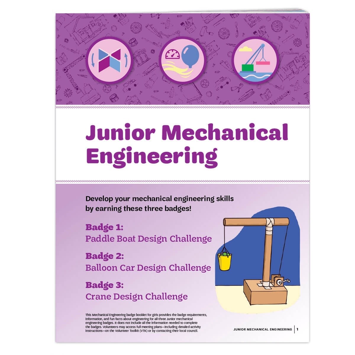 Junior Mechanical Engineering Badge Requirements