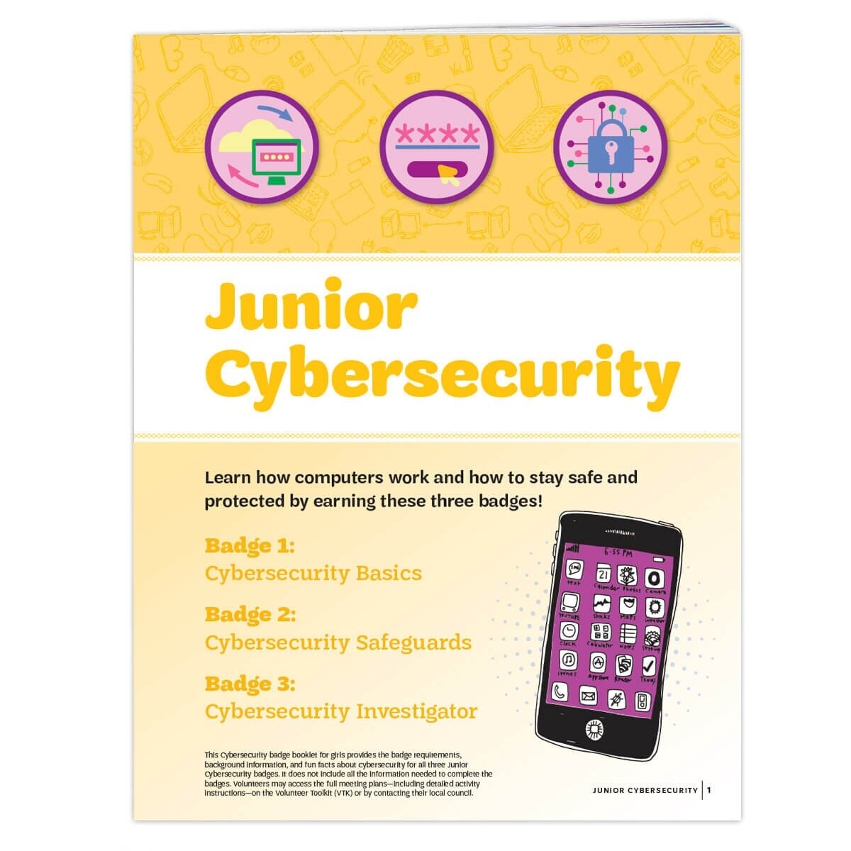 Junior Cybersecurity Badge Requirements