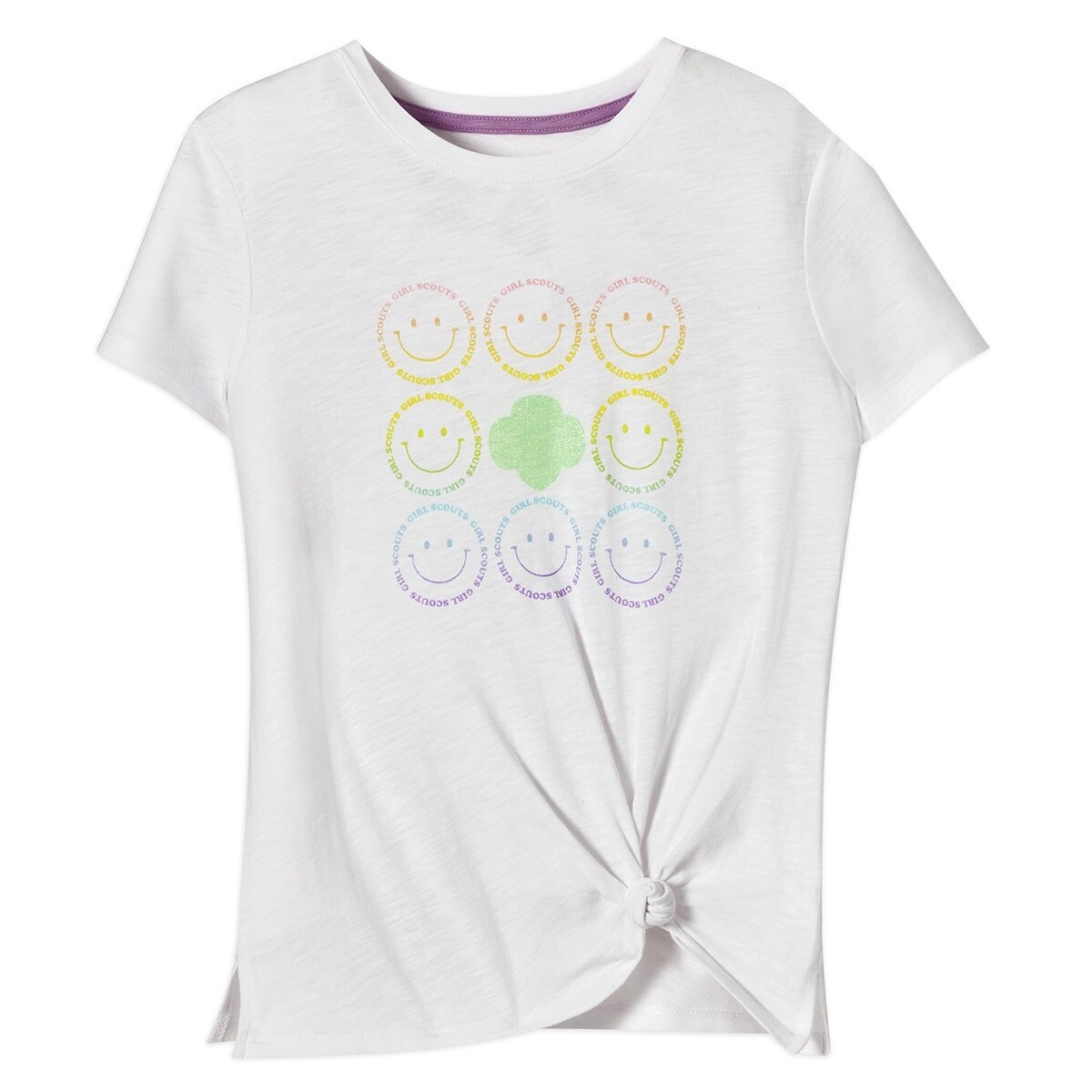 Smile T-Shirt — Girls, Size: SM