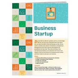 Senior Business Startup Badge Requirements
