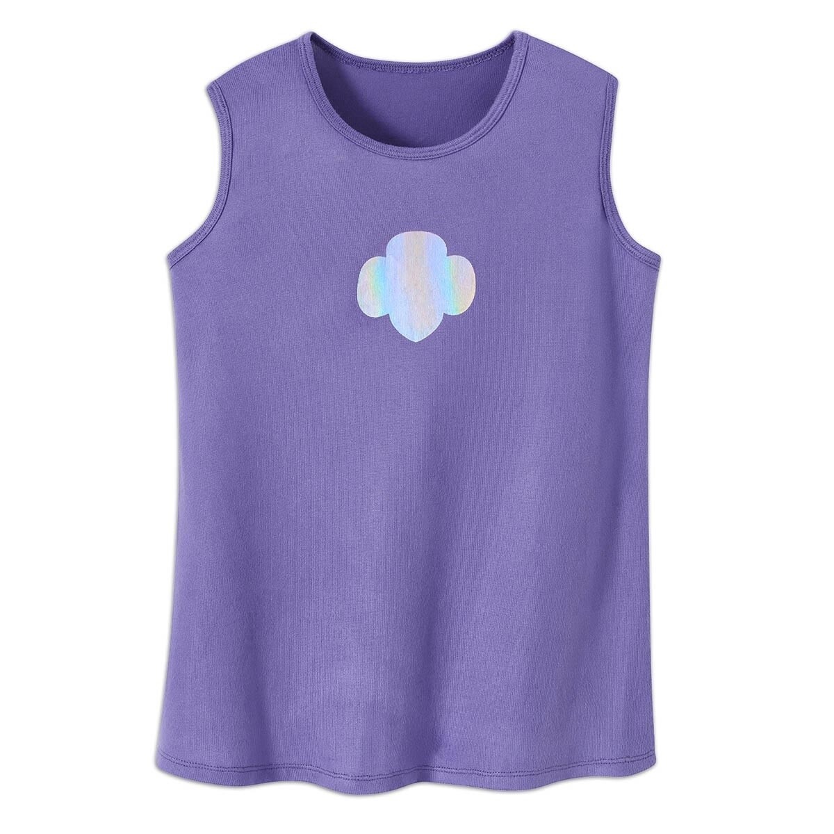 Sleeveless Lounge Tank Top, Size: YSM