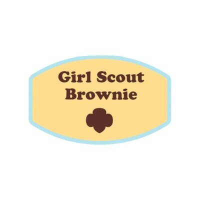 Girl Scout Brownie Decal