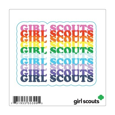 Girl Scouts Repeat Decal