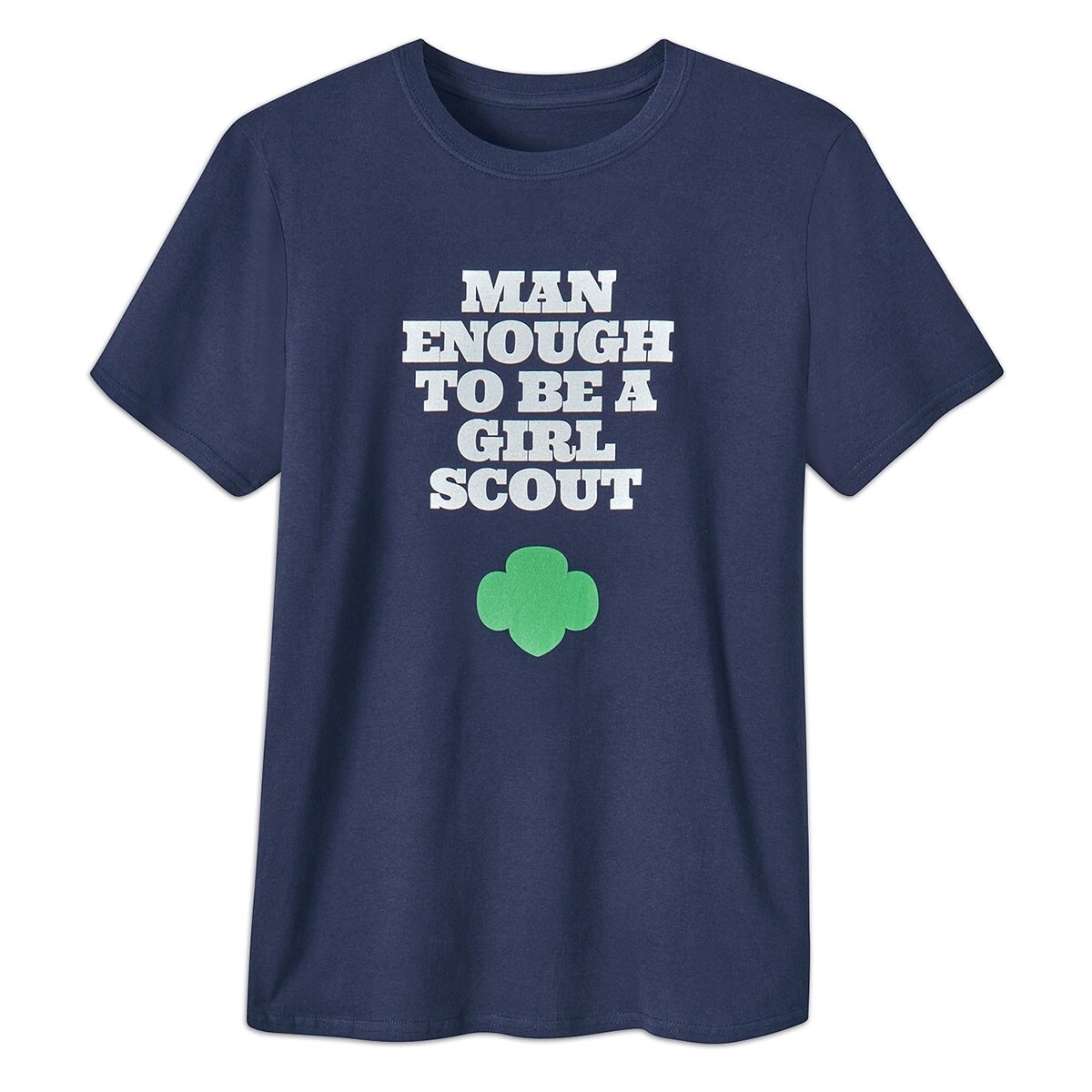 Man Enough Trefoil T-Shirt